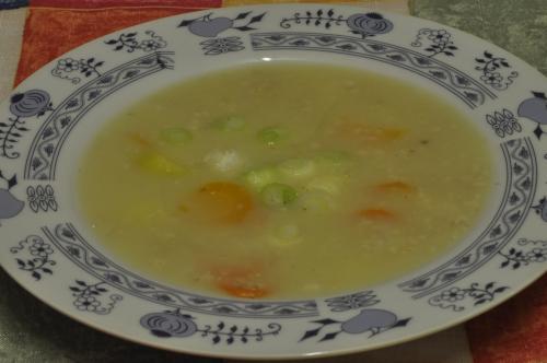 Bramborová polévka s vločkami – Snadné recept z Česko kuchyně, hotový za Do 30 minut